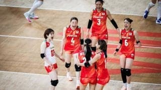 バレー女子日本代表、セルビア相手の大逆転で「最も厳しい精神的試練を乗り越える」　最多得点の石川真佑を称賛「素晴らしい活躍」【VNL2026】