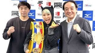 【ボクシング】晝田瑞希、風と砂とブーイングを浴びたエジプトでのＶ７戦勝利を報告「年内に統一戦ができたら最高」