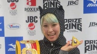 【ボクシング】V7王者・昼田瑞希が帰国「年内に統一戦できたら最高」５月エジプトで防衛成功