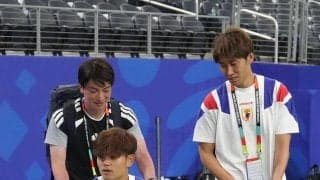 左膝負傷の久保建英は練習開始時に不在　治療とリハビリに専念か