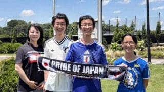 【W杯記者日記】森保ジャパンに届け、現地生徒から熱烈エール「勇気をくれるのがサムライブルーの戦う姿です」　長友も絶賛「よかったよ」