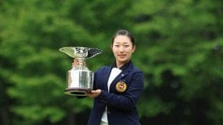 【女子ゴルフ】長沢愛羅が逆転初優勝でアマ２冠達成　広吉優梨菜は２位、岩永杏奈は３位