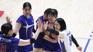 東日本インカレ女子　前回大会のベスト4が今年も準決勝進出