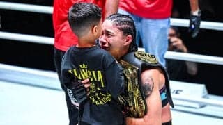 【ONE】“女子頂上決戦”はアリシア・ヘレン・ロドリゲスがペッディージャーに競り勝ちＶ５