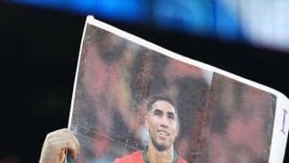 強姦容疑のモロッコDFハキミ主将に会場からブーイング起こる　試合前日に裁判報道