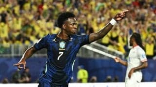 ブラジルFWビニシウス元恋人、ハイチ戦スタンド応援報告　６月１日に別離公表したばかり