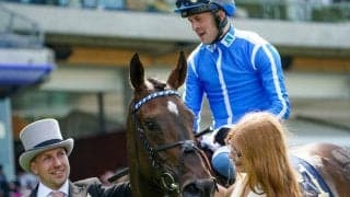 【コモンウェルスＣ】ヴェネチアンサンが大接戦しのいで２度目のＧ１勝利　リー騎手はバイク事故の大けが乗り越えてＶ