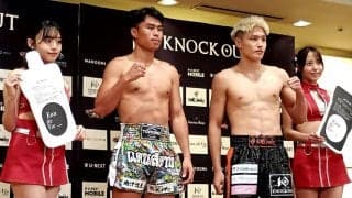 【KNOCK　OUT】21日代々木ビッグマッチ前日計量でデンサヤームがまさかの3．1キロ超