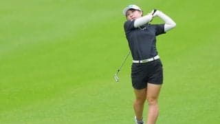 「どうなるかわからないけど…」荒木優奈が単独首位キープ 佐久間朱莉が昨年9月以来の予選落ち