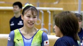 【体操女子】杉原愛子はチーム一丸を強調　「団体で一番いい色のメダルを」