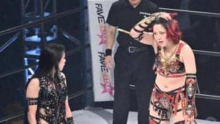 林下詩美が上谷沙弥を撃破！「私は、正式にスターダムに入団します」古巣復帰を宣言　上谷は「ああ最悪」
