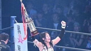 朱里がＩＷＧＰ女子Ｖ４防衛！山下りなと死闘、次期挑戦者はなつぽい「私にはカッコイイ旦那さんがいる」【スターダム】