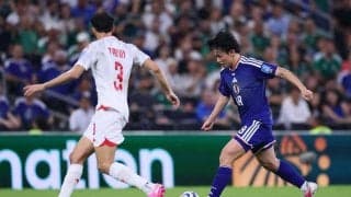 上田綺世W杯初ゴール　股抜きミドルシュートで追加点「ミドルを狙っていく」宣言通りの1発