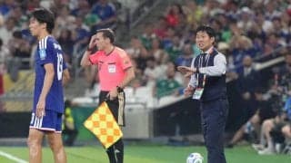２点リードで後半へ　森保監督「相手が戦術的に変えてくるかもしれない。柔軟に準備」と集中