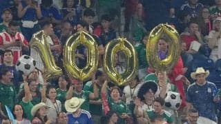 マラドーナ、ジダン…スター映像続々　日本戦はＷ杯1000試合記念で会場祝福ムード