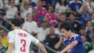 上田綺世「前回大会で悔しい思い…ようやく晴らせた」W杯１試合２発は日本人初