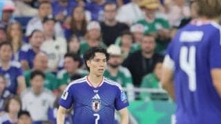 【Ｗ杯】三笘薫の背番号７でフル出場　田中碧「試合前も連絡を取った。戦っているのは１人じゃない」