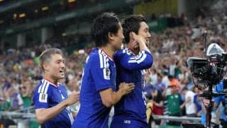 中村敬斗、鎌田大地のW杯日本史上最速弾お膳立て　盟友・久保建英へ送る「Ｋ」ポーズも披露