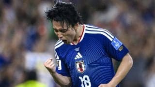驚異的な滞空時間と右足の威力…上田綺世の圧巻2ゴールを蘭メディアも絶賛「この試合の主役になった」【W杯】