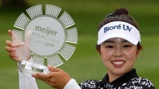 劇的Ｖ山下美夢有が年間ポイント３位へ急浮上、予選落ち渋野日向子は88位に後退　米女子ゴルフ