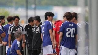 【Ｗ杯】チュニジア戦欠場の町野修斗が練習再開「熱はかなりありました」「本当に悔しいし、苦しかったけど…」