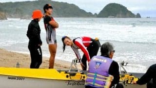 五輪新種目のコースタルローイング、「日本の聖地に」鳥取で代表合宿