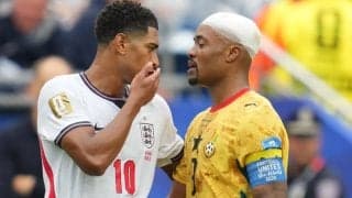 “口を覆った”のに退場にならず…英代表MFベリンガムへの新ルール未適応が波紋　主審の対応に疑問噴出「不平等な扱いだ」【W杯】
