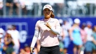 「ちょっと気持ち悪い」右ドッグ×左風 古江彩佳は1オンチャレンジ失敗で悔しいボギー