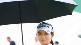 【女子ゴルフ】阿部未悠と「キューティフル」朴ヒョン径が首位で決勝Ｒへ　ルーキー倉林紅が１差３位　予備日の月曜を使い残り７２ホール完遂を目指す