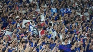 【W杯】｢1つになって闘おう｣竹内涼真、現地から大声援を送る“共闘ショット”公開！ 打倒ブラジルへ魂のエールに｢熱量が良過ぎる｣｢全力サポート最高｣