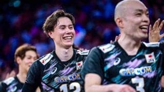 【バレー】日本が唯一の開幕８連勝　五輪連覇のフランスに３-２大逆転勝利　高橋藍「声を出し過ぎてかれた」次は７月１５日第３週・大阪大会