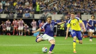W杯日本対スウェーデン戦　世帯視聴率35%で今年最高値　関東地区