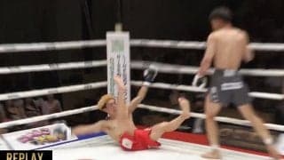 「スゴいのが入った！」漫画のような“一撃”バックブローに実況驚嘆 「こんなきれいに当たったの初めて見た」ネット騒然