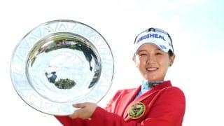 “キューティフル”パク・ヒョンギョンが日本女子ツアー初Ｖ「大きなプレゼントいただいて感謝」