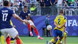 「防ぎようがない」エムバペの“理不尽ゴラッソ”にW杯解説もお手上げ「これをやられたら…」なす術ない一撃に“解答”出ず
