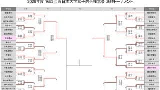 西日本インカレ女子　前回大会王者の鹿屋体大との接戦を制した京都橘大などが準決勝へ