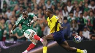 「バケモノすぎる」大ブレイク中のメキシコ代表ストライカー、ニアをぶち抜く豪快“無回転ゴラッソ”が話題沸騰「えぐない？」「とんでもない威力」