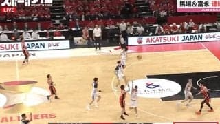 ウソでしょ…！？ 天才シューター・富永啓生、目を疑う“衝撃の3秒”「本当に美しい」「もう漫画やん」3Pラインの約1m後方から“ミラクルショット”炸裂