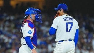 大谷＆ラッシングの“関係改善”　LA記者が感動した「やり取り」…試合中に発見