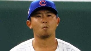 カブス・今永　初球先頭打者本塁打を浴びる　雨で試合開始が約１時間遅延
