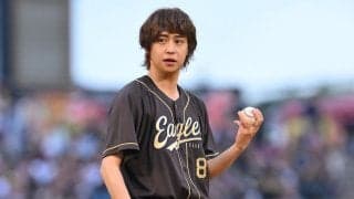 【楽天】八乙女光、太田光と「光×光」バッテリーでセレモニアルピッチ「気持ちよく投げられた」