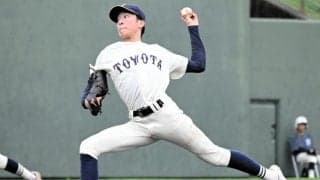 「フォームが似ている？」憧れの選手を研究し成長　豊田西の宮崎投手
