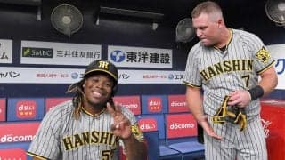 阪神　甲子園球場に２３年日本一貢献助っ人の応援歌鳴り響く　日本Ｓでは山本由伸＆宮城大弥から一発で優秀選手賞獲得　第２の人生は「屋根工事会社」