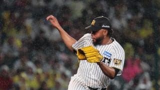 【阪神】９回の男ドリスが１回１失点「『キャッチャー』をしろと言われたら…」冗談交じりに帰宅