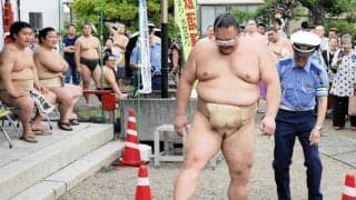 朝乃山　名古屋場所出場明言　左足甲は回復順調　幕内上位へ２桁勝利目指す
