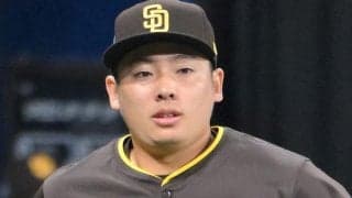 パドレス・松井裕樹は２／３回を無安打無失点、２四球　大谷翔平への２球目スライダーが抜けて顔面近くを通過