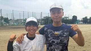 【高校野球】埼玉初の女性ノッカー誕生、飯能・花岡咲愛が兄・晴翔へ届ける開幕ノック