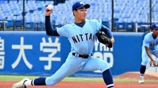 開幕前日に背番号1、日体大荏原の小林が初完投　「高校初」本塁打も
