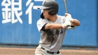 一人でも野球できる「好きだから」　7校連合・茨城東の飯村寿也選手