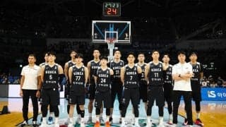 バスケ男子　韓国が日本に劇的勝利でＷ杯最終予選進出　負ければ敗退の崖っぷち、主力欠きながらホームで気迫勝ち　サッカーに続く悪夢は回避　アリーナ大歓喜
